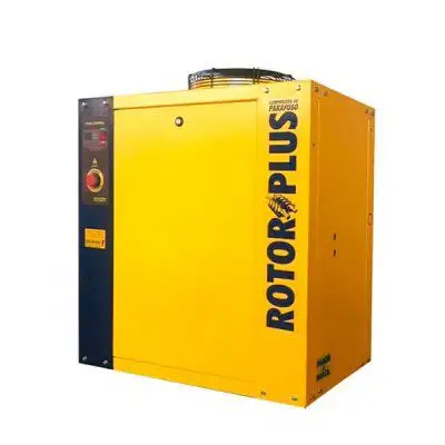 Compressor de Parafuso Metalplan 10hp 36,5pcm Rotor Plus R10
