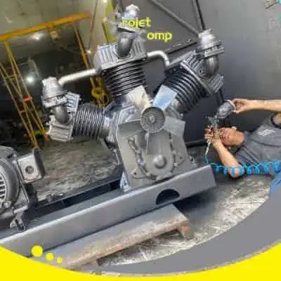 Manutenção em Compressor Industrial - 1