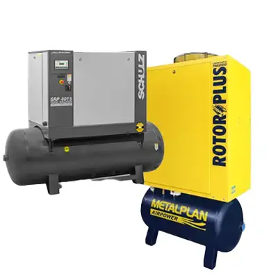 Locação de Compressor Parafuso